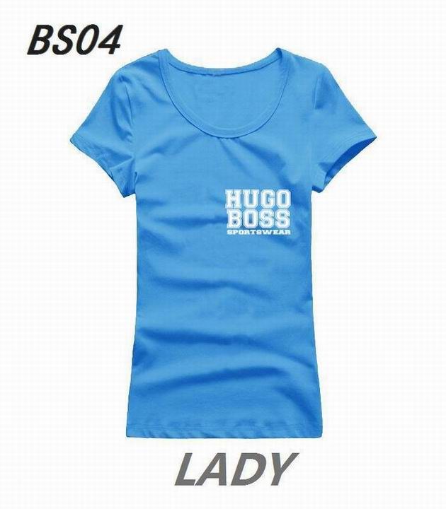 BOSS short round collar T woman S-XL-073